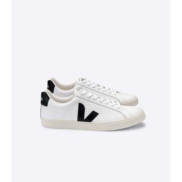 Veja ESPLAR LEATHER Sneakers Heren White/Black | NL 306LIS